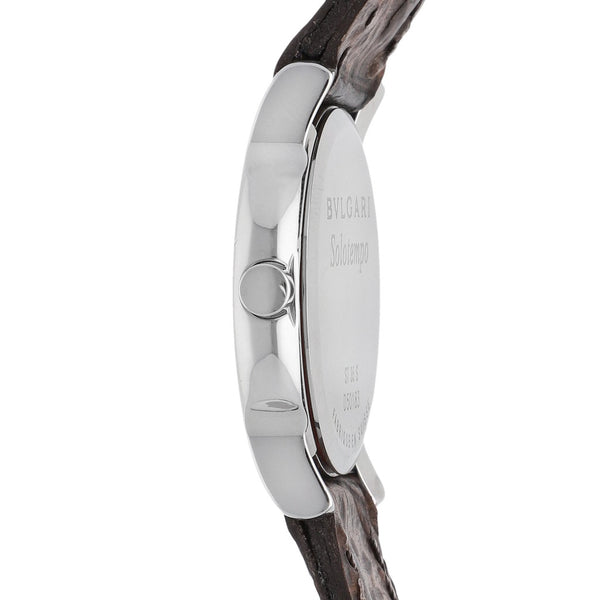 Reloj para caballero marca Bvlgari modelo Solotempo.