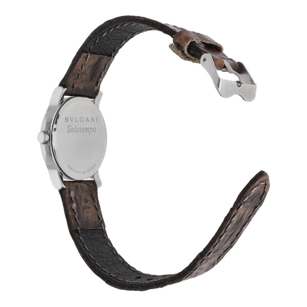 Reloj para caballero marca Bvlgari modelo Solotempo.