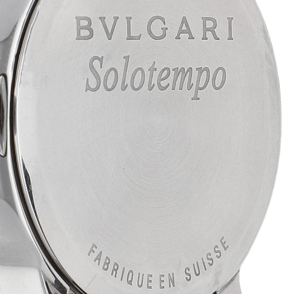 Reloj para caballero marca Bvlgari modelo Solotempo.
