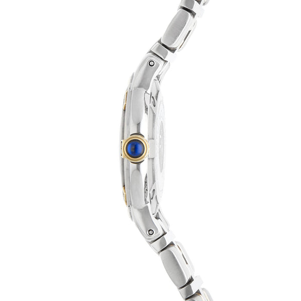 Reloj Raymond Weil para dama modelo Parsifal bisel en oro amarillo 18 kilates.