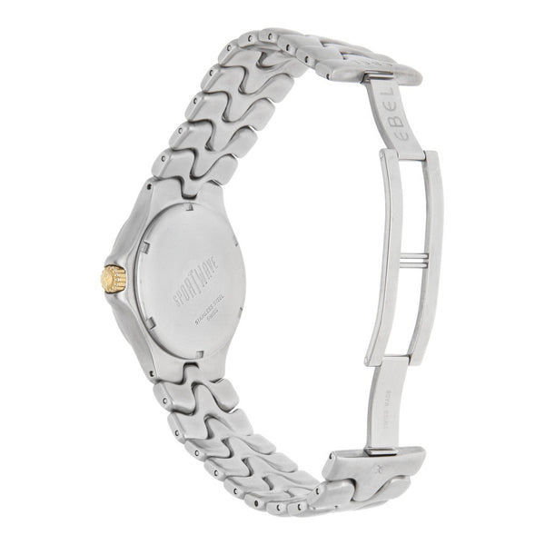 Reloj Ebel para caballero modelo Sportwave bisel en oro amarillo 18 kilates.