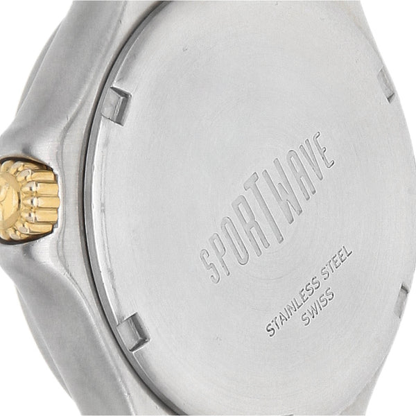 Reloj Ebel para caballero modelo Sportwave bisel en oro amarillo 18 kilates.