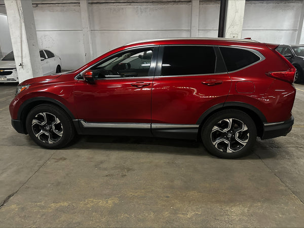 HONDA CR-V TOURING/ 1.5T/ CVT/ PIEL/ QC/ F. LED/ RA-18