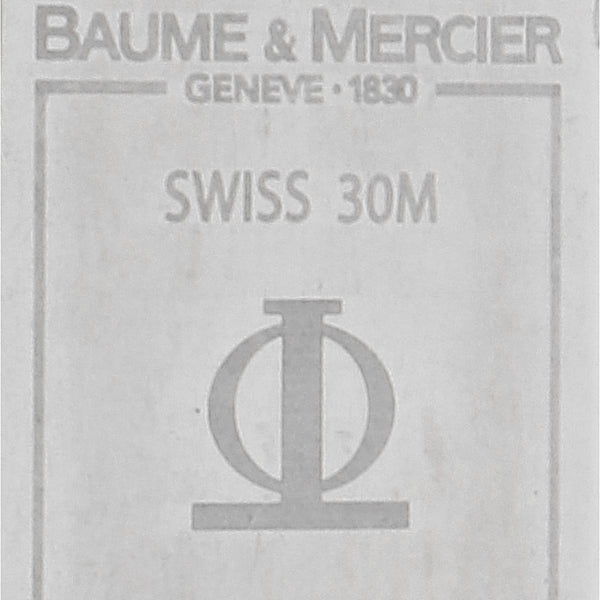 Reloj Baume & Mercier para dama modelo 8738 vistas en oro amarillo 18 kilates.