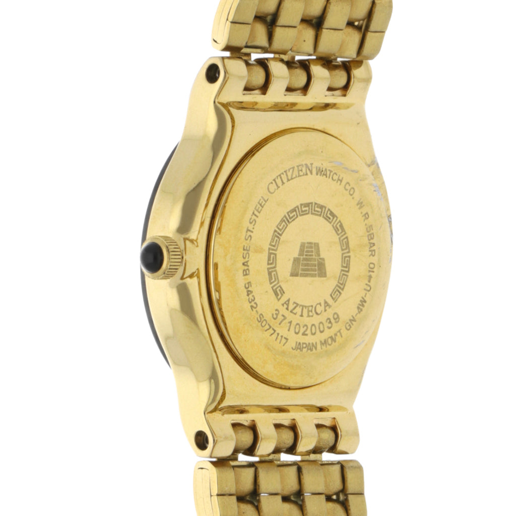 Citizen Eco Drive Citizen Azteca 9633 Reloj Dorado Reloj Citizen
