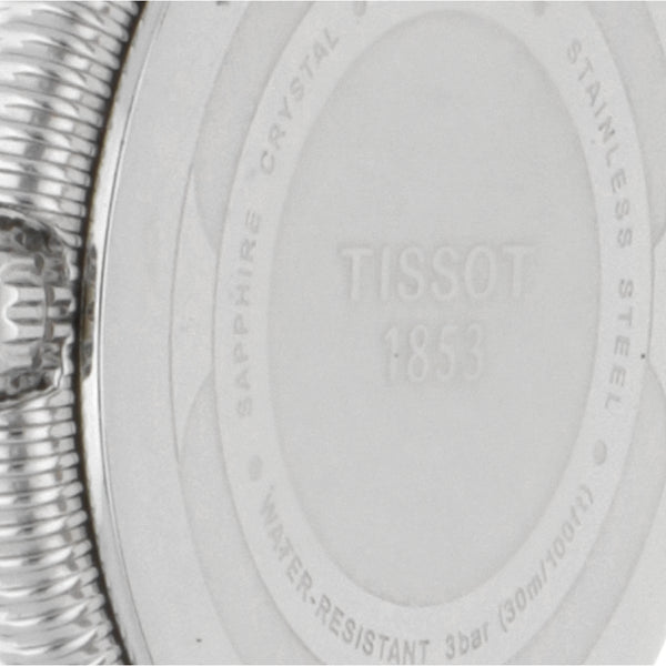 Reloj Tissot para dama en acero inoxidable.