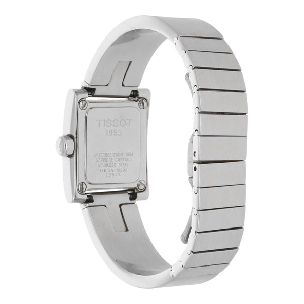 Reloj Tissot para dama en acero inoxidable.