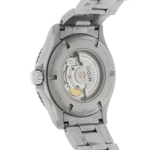 Reloj Mido para caballero modelo Ocean Star Titanium.