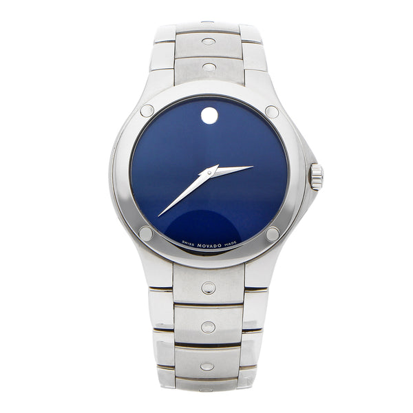 Reloj Movado para caballero en acero inoxidable.