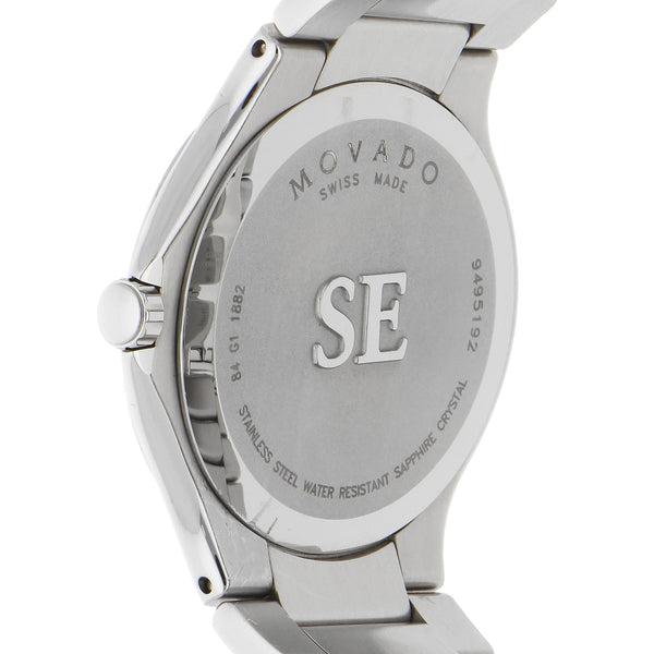 Reloj Movado para caballero en acero inoxidable.