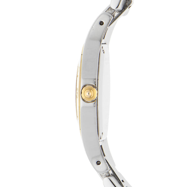 Reloj Baume & Mercier para dama en oro y acero inoxidable.