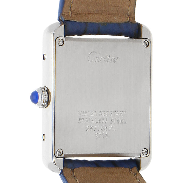 Reloj Cartier para dama modelo Tank.