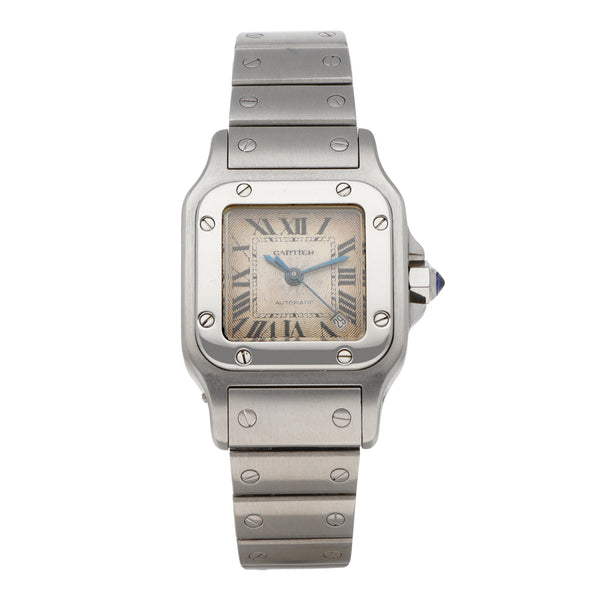 Reloj Cartier para dama modelo Santos Galbée.