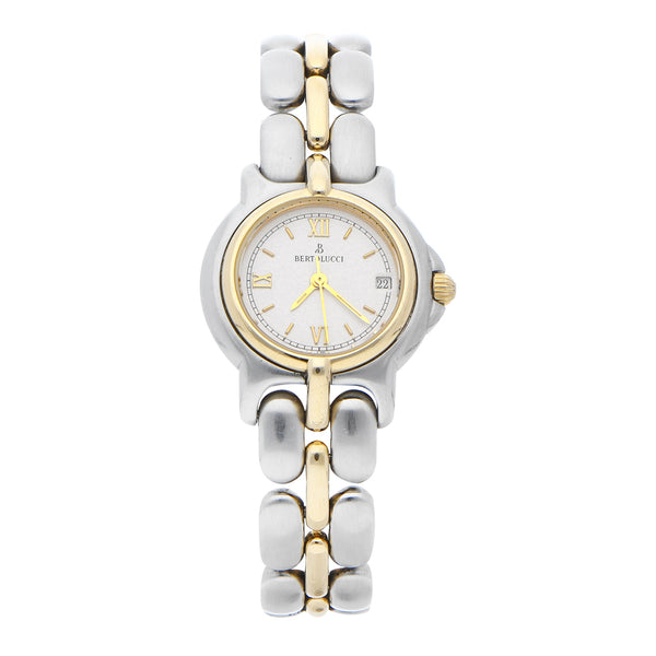 Reloj Bertolucci para dama modelo Pulchra vistas en oro amarillo 18 kilates.