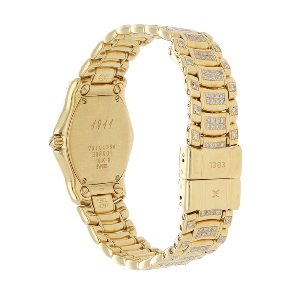 Reloj Ebel para dama modelo 1911 en oro amarillo 18 kilates.