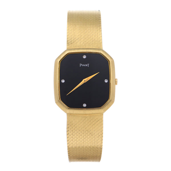 Reloj Piaget para caballero en oro amarillo 18 kilates.