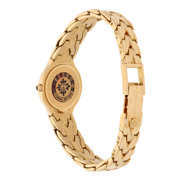 Reloj Patek-Philippe para dama en oro amarillo 18 kilates.