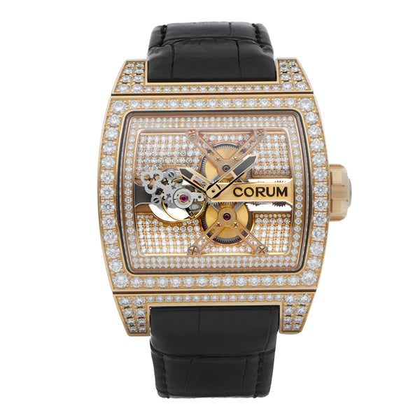 Reloj Corum para caballero modelo Ti-Bridge Tourbillon.