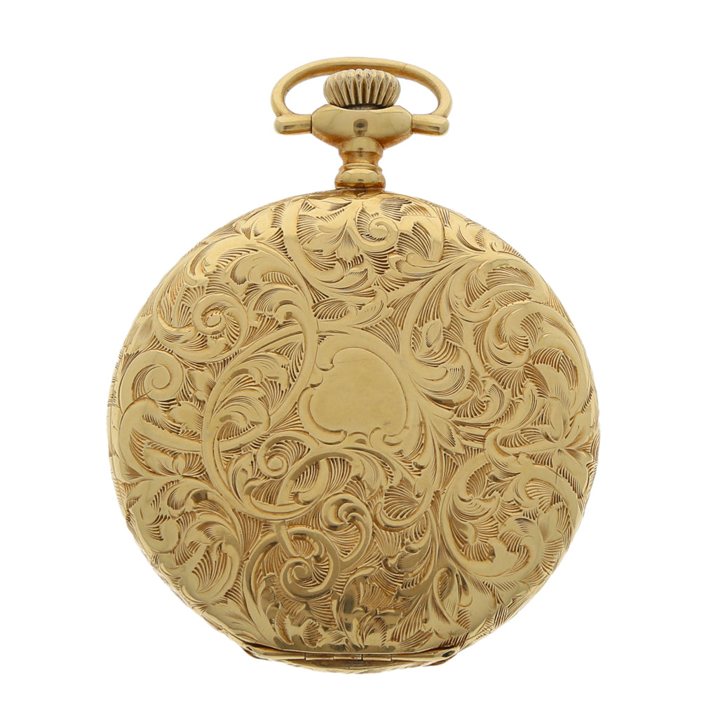 Reloj Vintage Reloj De Bolsillo Dorado Reloj Elgin De Bolsillo En