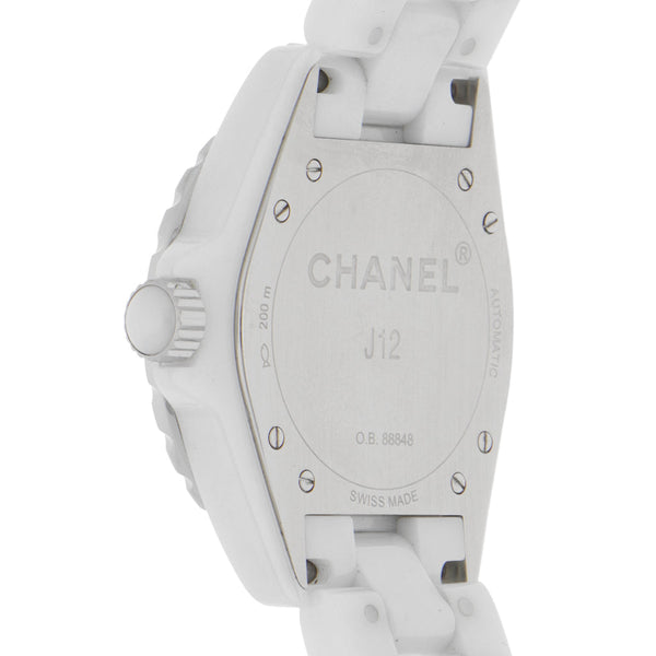 Reloj Chanel para dama modelo J12.