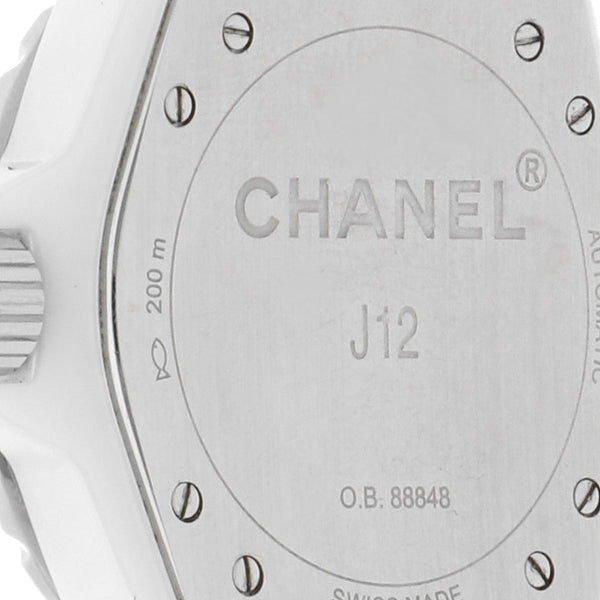 Reloj Chanel para dama modelo J12.