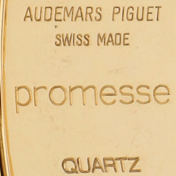 Reloj Audemars Piguet para dama modelo Promesse en oro amarillo 18 kilates.