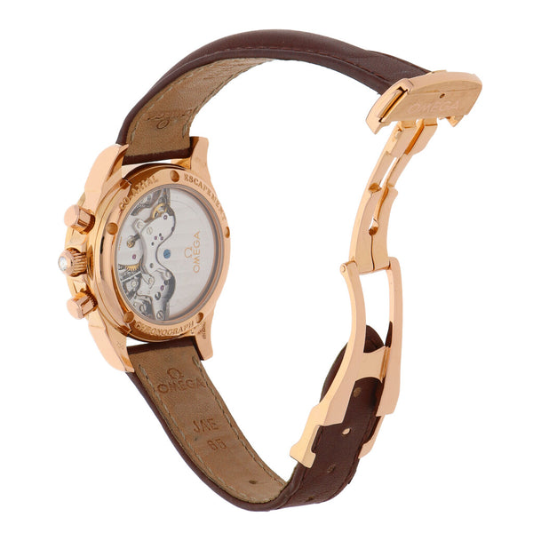 Reloj Omega para dama modelo De Ville caja en oro amarillo 18 kilates.