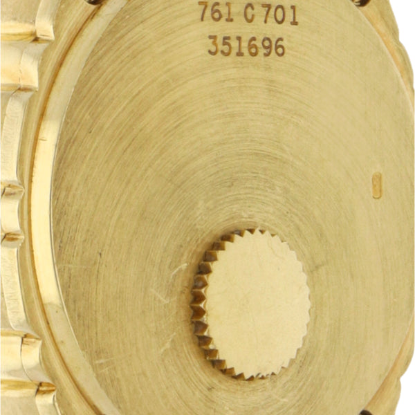 Reloj Piaget para dama modelo Polo en oro amarillo 18 kilates.