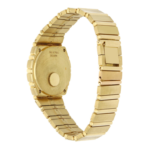 Reloj Piaget para dama modelo Polo en oro amarillo 18 kilates.