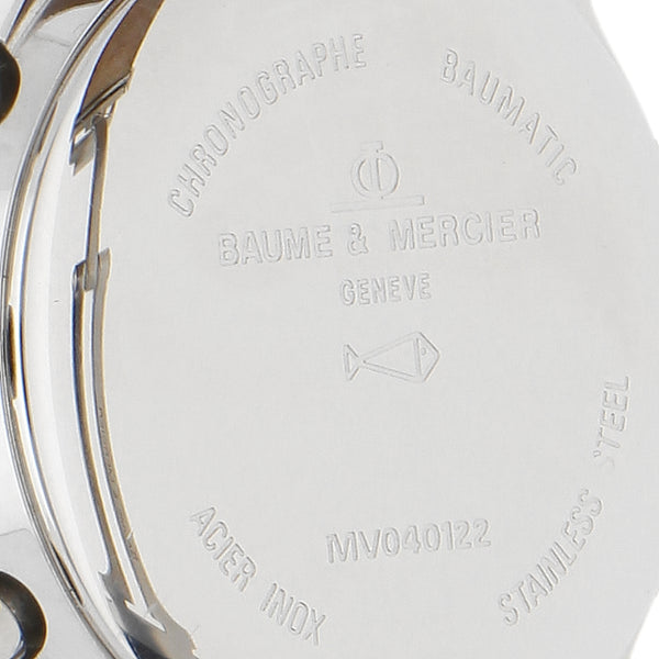 Reloj Baume & Mercier unisex en acero inoxidable correa piel.