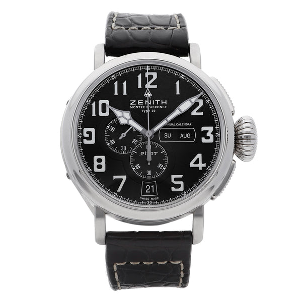 Reloj Zenith para caballero modelo Pilot Montre.