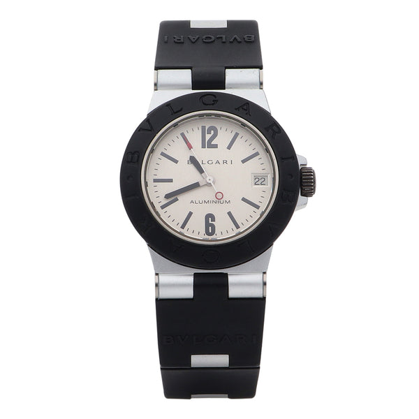 Reloj Bvlgari para dama modelo Diagono Aluminium.