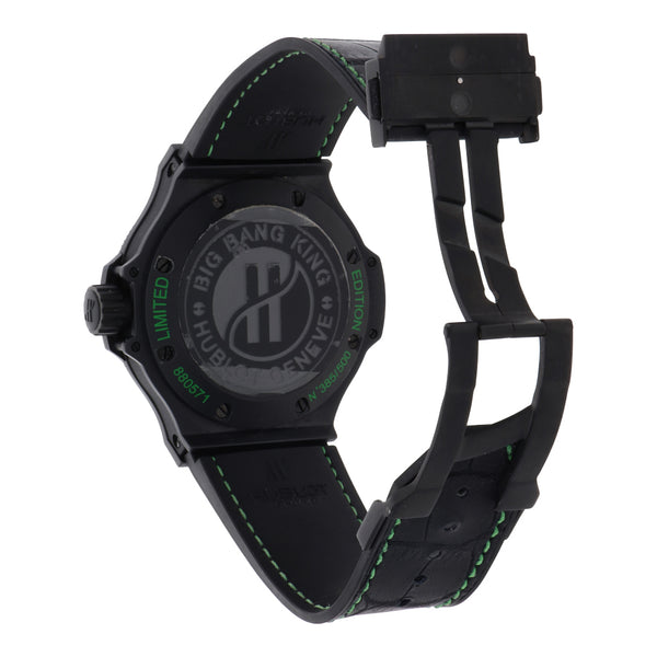 Reloj Hublot para caballero modelo Big Bang King All Black Green.