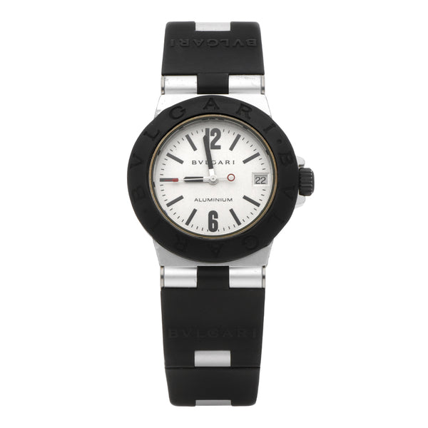 Reloj Bvlgari para dama modelo Diagono Aluminium.