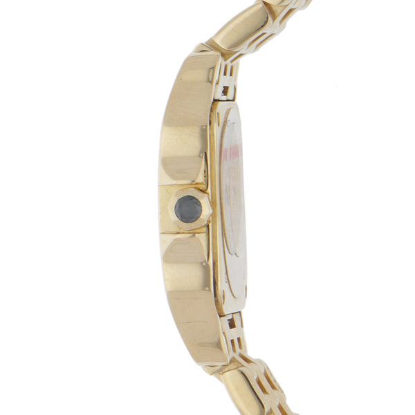 Reloj Cartier para dama en oro.