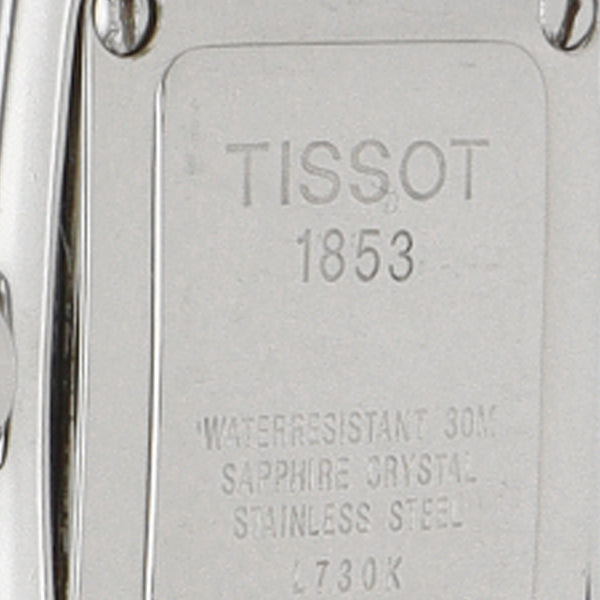 Reloj Tissot para dama en acero inoxidable.