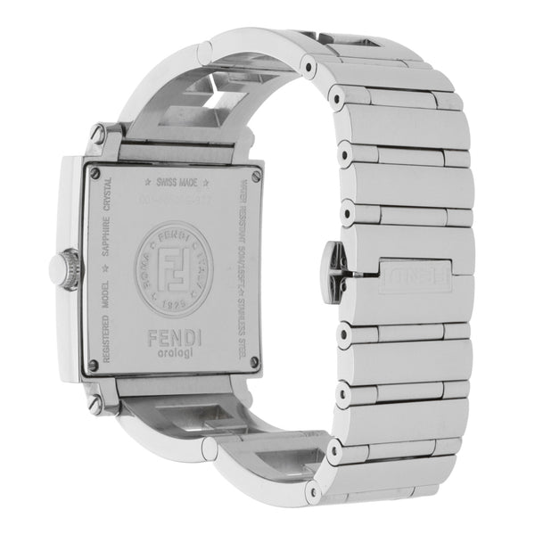 Reloj Fendi para caballero en acero inoxidable.