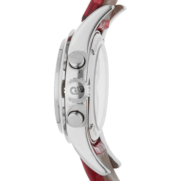 Reloj Girard Perregaux para dama modelo Ladies caja en oro blanco 18 kilates.