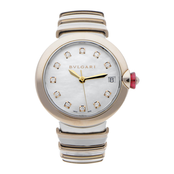 Reloj Bvlgari para dama modelo Lucea.