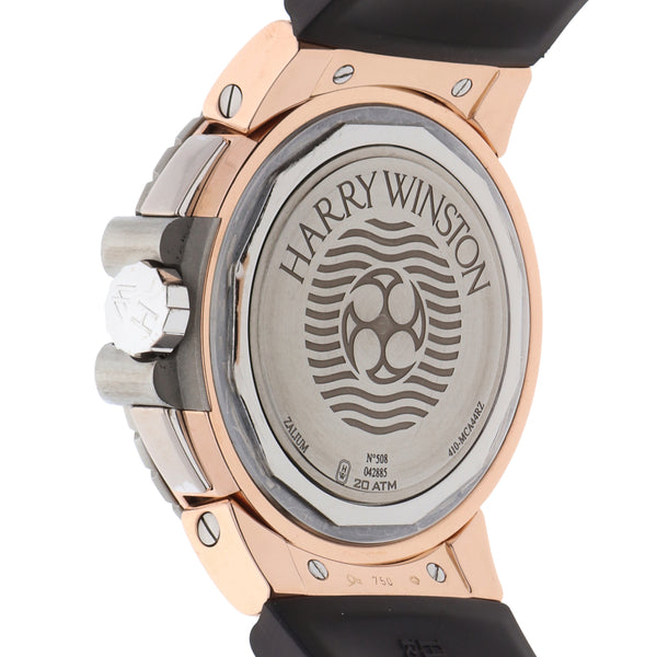 Reloj Harry Winston para caballero modelo Ocean Diver.