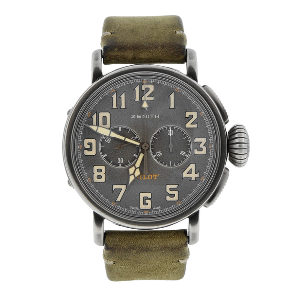 Reloj Zenith para caballero modelo Heritage Pilot.