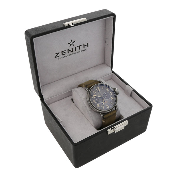 Reloj Zenith para caballero modelo Heritage Pilot.