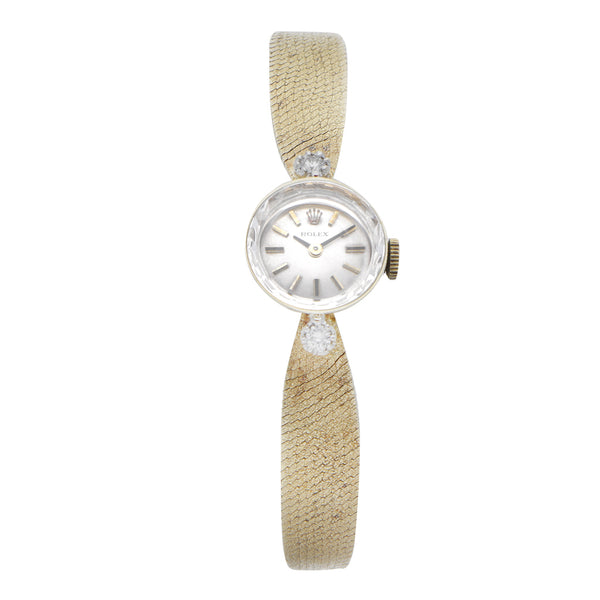 Reloj Rolex para dama en oro.