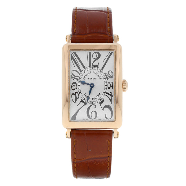 Reloj Franck Muller para caballero modelo Long Island caja en oro rosa 18 kilates.