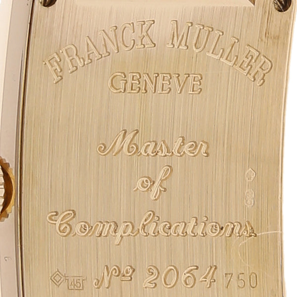 Reloj Franck Muller para caballero modelo Long Island caja en oro rosa 18 kilates.