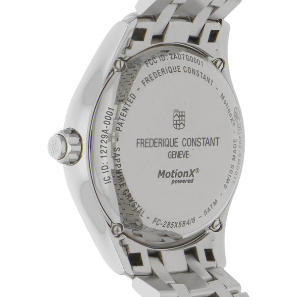 Reloj Frederique Constant para caballero en acero inoxidable.