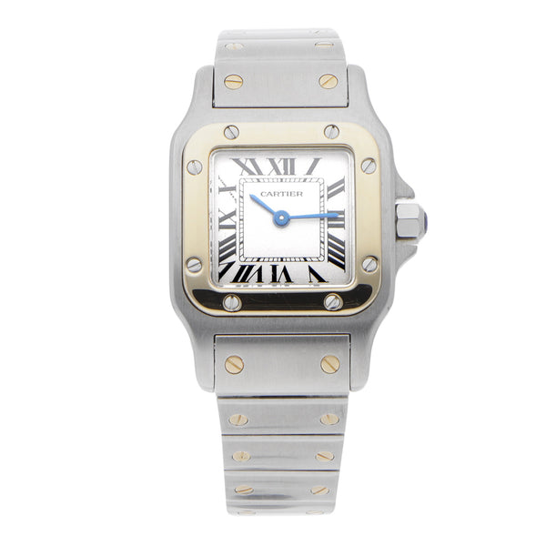 Reloj Cartier para dama modelo Santos.