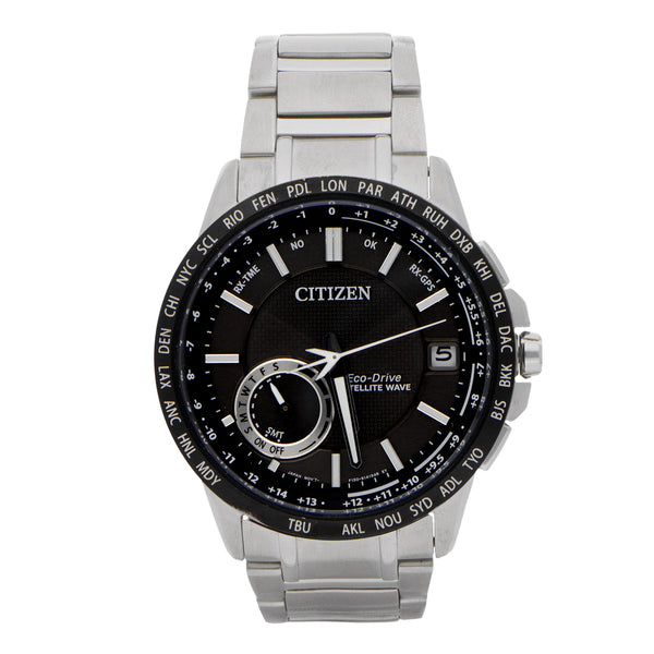 Reloj Citizen para caballero modelo Eco-Drive Satellite Wave.