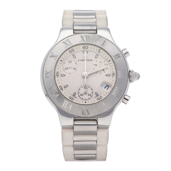 Reloj Cartier para dama modelo Chronoscaph.