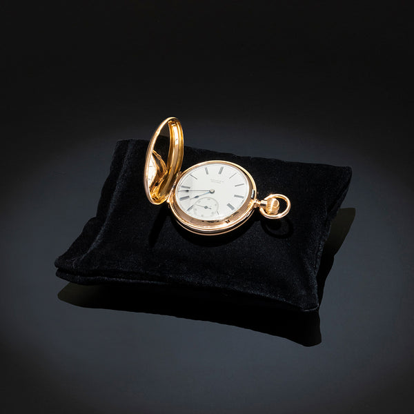 Reloj Tiffany & Co. de bolsillo en oro rosa 18 kilates.